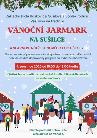 Vánoční jarmark na Sušilce: Svátek radosti a tvořivosti
