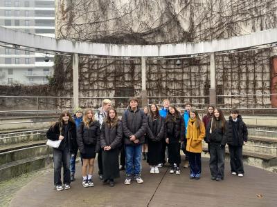 Třída 8.A v divadle Radost