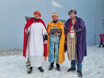Tři králové navštívili naši školu