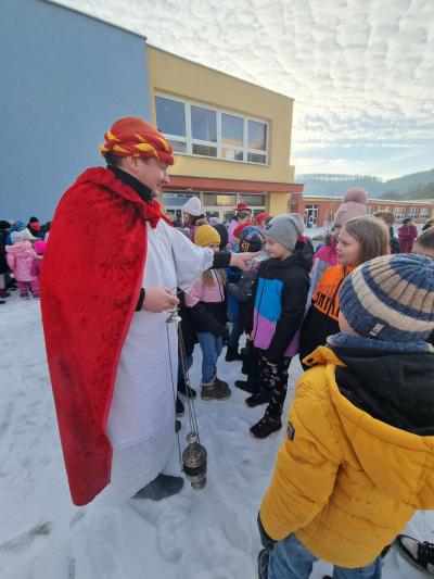 Tři králové navštívili naši školu