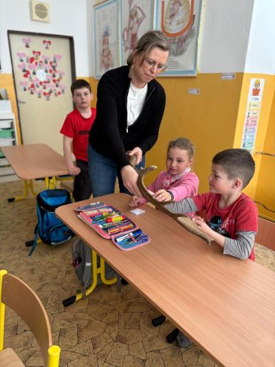 Prvňáčci se učili o lese