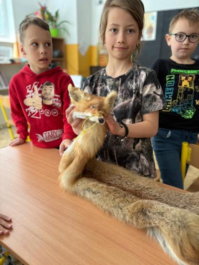 Prvňáčci se učili o lese