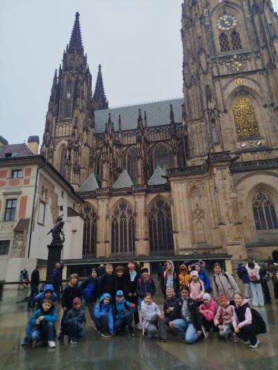 Žáci 3. A a 4. B v Praze